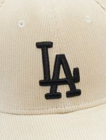 New Era / Flexfitted Cap MLB Los Angeles Dodgers Cord 39Thirty in beige - thumbnail