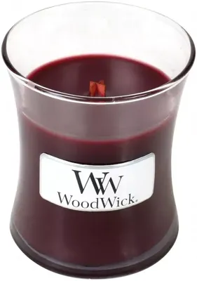 WoodWick mini candle black cherry