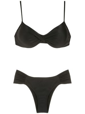 Lygia & Nanny bikini Vitória à fronces - Noir