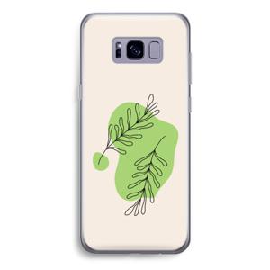 Beleaf in you: Samsung Galaxy S8 Transparant Hoesje