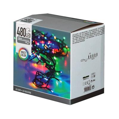 Kerstverlichting?- gekleurd - 480 LEDs - buiten - 36 m - kerstboomverlichting