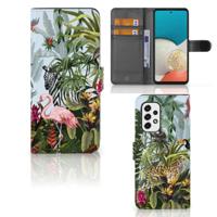 Telefoonhoesje | Met pasjeshouder | voor Samsung Galaxy A53 Jungle