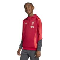 adidas Liverpool Track Hoodie 1/4-Zip 2025-2026 Kids Rood Grijs Zilver