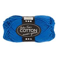 Creativ Company Katoengaren afm 8/8 l: 80-85 m kobalt blauw - 50gr.