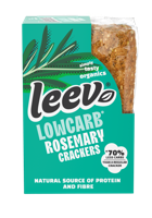 Leev Rosemary Lowcarb Crackers Leev Rosemary Lowcarb Crackers