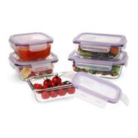 Set 5 Lunchboxen Quid Frost Transparant Glas (5 Stuks)