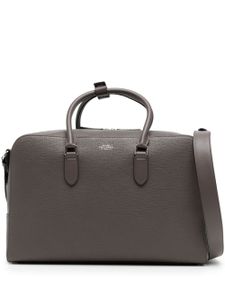 Smythson petit sac de voyage Ludlow en cuir - Marron