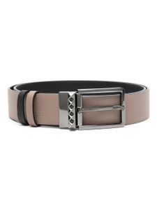 Valentino Garavani ceinture réversible à ornements Rockstud - Marron