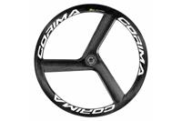 Corima 3 Spaken 28" Tubular Carbon Voorwiel - Zwart