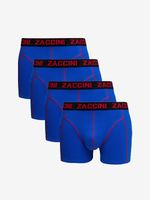 Zaccini 4-pack boxershorts royal blue