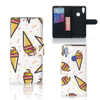 Xiaomi Redmi Note 7 Book Cover Icecream - thumbnail