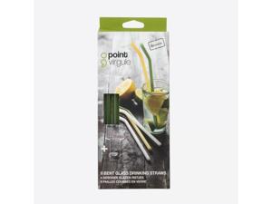 POINT-VIRGULE - Bar - Rietjes Glas Set/4