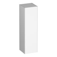 Brauer Inspire - Hoge Kast - 120 cm - 1 Deur - Greeploos - Linksdraaiend - Mat Wit