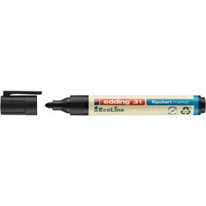 Viltstift edding 31 Eco voor flipover rond 1.5-3mm zwart