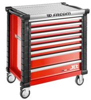 Facom jet gereedschapswagen 8 laden m4 rood - jet.8m4a - jet.8m4a