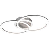 LED Plafondlamp Rond 25W Dimbaar Warm Wit 3000K Mat Titaan Aluminium