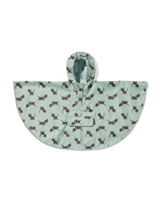 HEMA Takkie en Siepie kinderponcho waterdicht groen (groen)