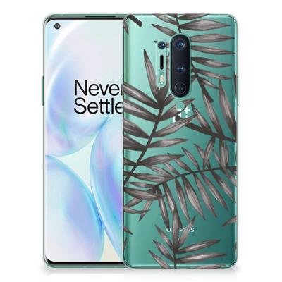 OnePlus 8 Pro | TPU Case | Leaves Grey OnePlus 8 Pro | TPU Case | Leaves Grey
