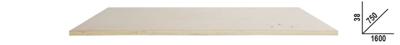 Beta C58Plt-W 1,6 Werkblad | Multiplex | Hout - 058000641