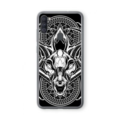 Oh Deer: Samsung Galaxy A11 Transparant Hoesje