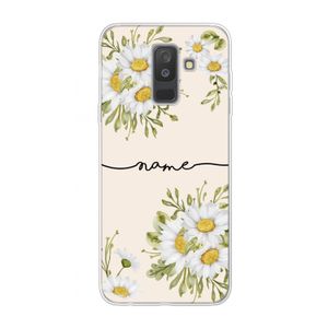 Daisies: Samsung Galaxy A6 Plus (2018) Transparant Hoesje