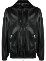 DSQUARED2 veste Hybrid Swag à logo strassé - Noir