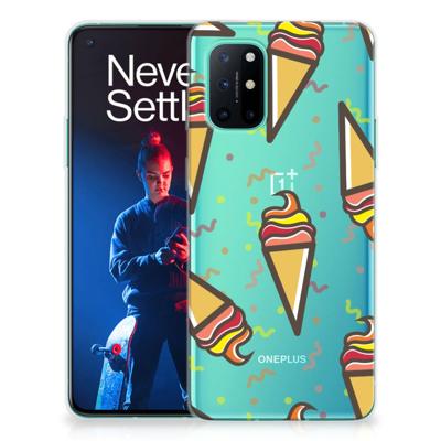OnePlus 8T | Siliconen Case | Icecream