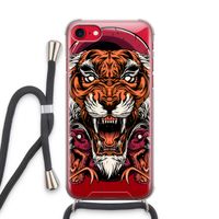 Tiger and Rattlesnakes: iPhone SE 2020 Transparant Hoesje met koord Tiger and Rattlesnakes: iPhone SE 2020 Transparant Hoesje met koord