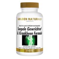 Golden Naturals Soepele Gewrichten & Kraakbeen Formule 60Tabletten