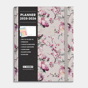 A5+ Planner 2025 - 2026 Kersenbloesem