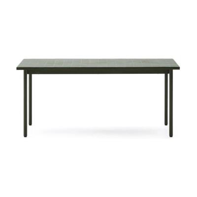 Kave Home Maurina tuintafel 182x91 cm Groen