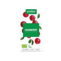 Purasana Cranberry vegan bio 30 Vegetarische capsules