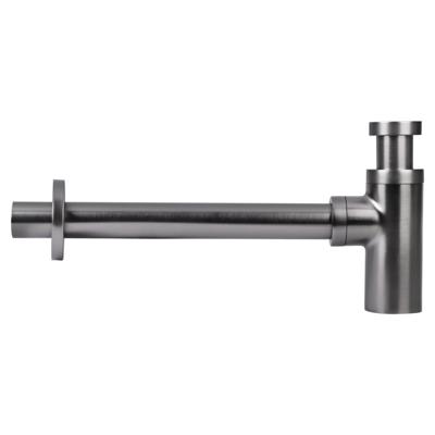 Differnz wastafel sifon design | gun metal | 300mm