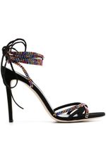 Paris Texas sandales Holly Nicole 105 mm - Noir