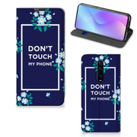 Xiaomi Redmi K20 Pro Design Case Flowers Blue DTMP - thumbnail