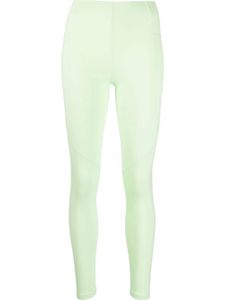 Y-3 legging à logo imprimé - Vert