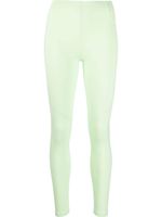 Y-3 legging à logo imprimé - Vert