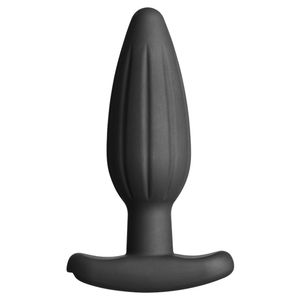 ElectraStim EM3106 anaal seksspeeltje Buttplug Zwart Silicium 1 stuk(s)