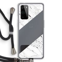 Biggest stripe: OnePlus 9 Pro Transparant Hoesje met koord