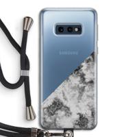 Onweer: Samsung Galaxy S10e Transparant Hoesje met koord
