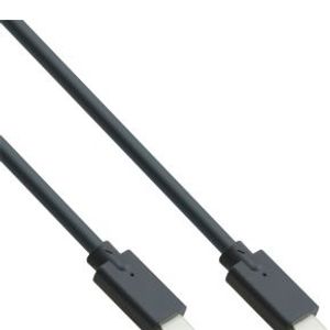 InLine 35701A USB-kabel 1 m USB 3.2 Gen 2 (3.1 Gen 2) USB C Zwart
