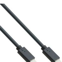 InLine 35701A USB-kabel 1 m USB 3.2 Gen 2 (3.1 Gen 2) USB C Zwart - thumbnail