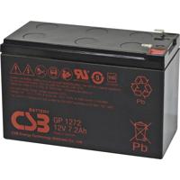 CSB Battery GP 1272 Standby USV Loodaccu 12 V 7.2 Ah Loodvlies (AGM) (b x h x d) 151 x 99 x 65 mm Kabelschoen 4.8 mm, Kabelschoen 6.35 mm Onderhoudsvrij,