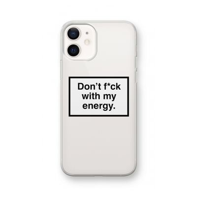 My energy: iPhone 12 Transparant Hoesje