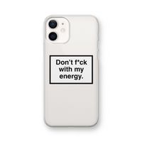 My energy: iPhone 12 Transparant Hoesje