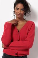 Studio Anneloes Haya Mink Cardigan 12492 Vest 3200 Dark Red
