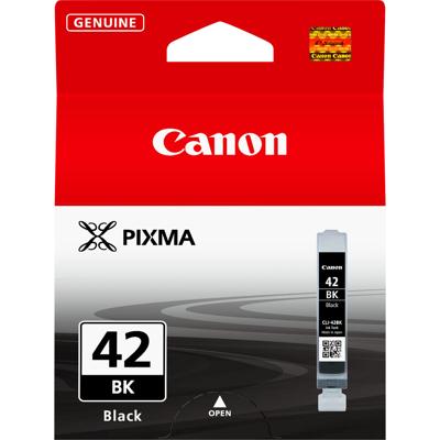 Originele inktcartridge Canon CLI-42 BK Zwart Rood