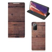 Samsung Galaxy Note20 Book | Wallet Case | Old Wood