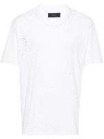 AMIRI Core Shotgun distressed T-shirt - Blanc