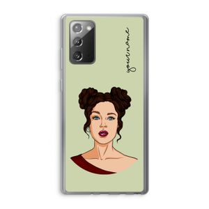 Pop-Art Creator: Samsung Galaxy Note 20 / Note 20 5G Transparant Hoesje